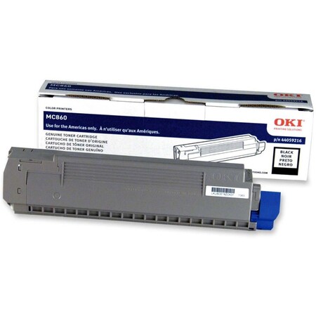 Oki Oki Black Toner For Mc860 (1 Tray, 2 Trays, And 3 Trays) - 9.5 Yield 44059216